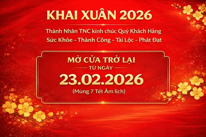 thông báo nghỉ tết