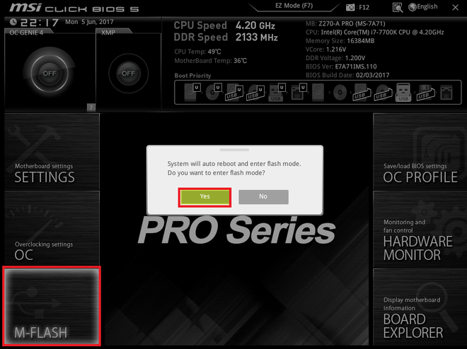 Thị trường đào coin quá nóng, MSI tung ra Bios mới cho dân cày