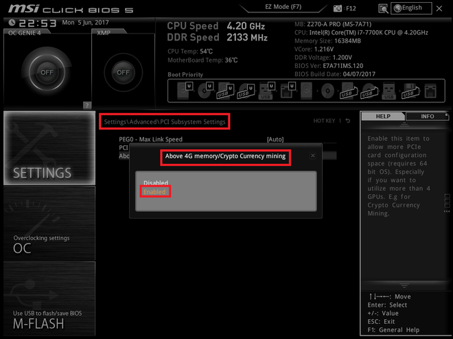 Thị trường đào coin quá nóng, MSI tung ra Bios mới cho dân cày
