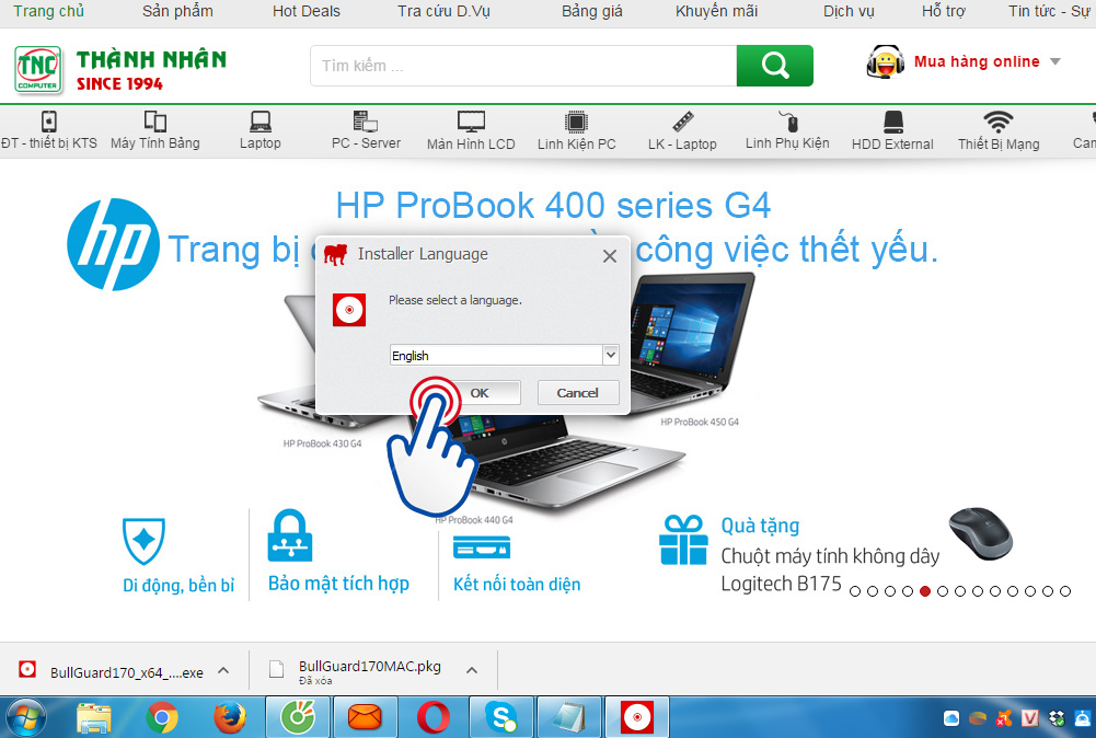 Cài đặt BullGuard Internet Security 2017