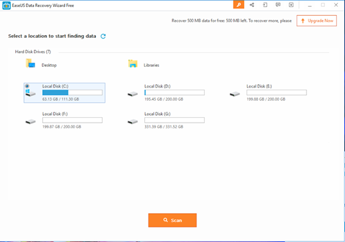 Phục hồi dữ liệu dễ dàng với EaseUS Data Recovery