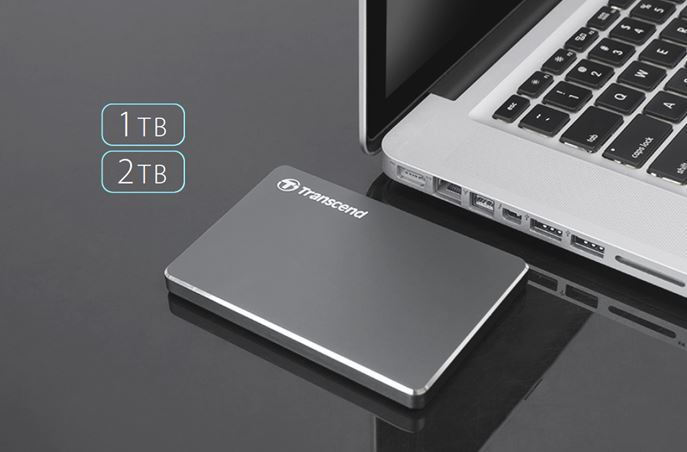 Transcend ra mắt ổ cứng di động siêu mỏng StoreJet 25C3