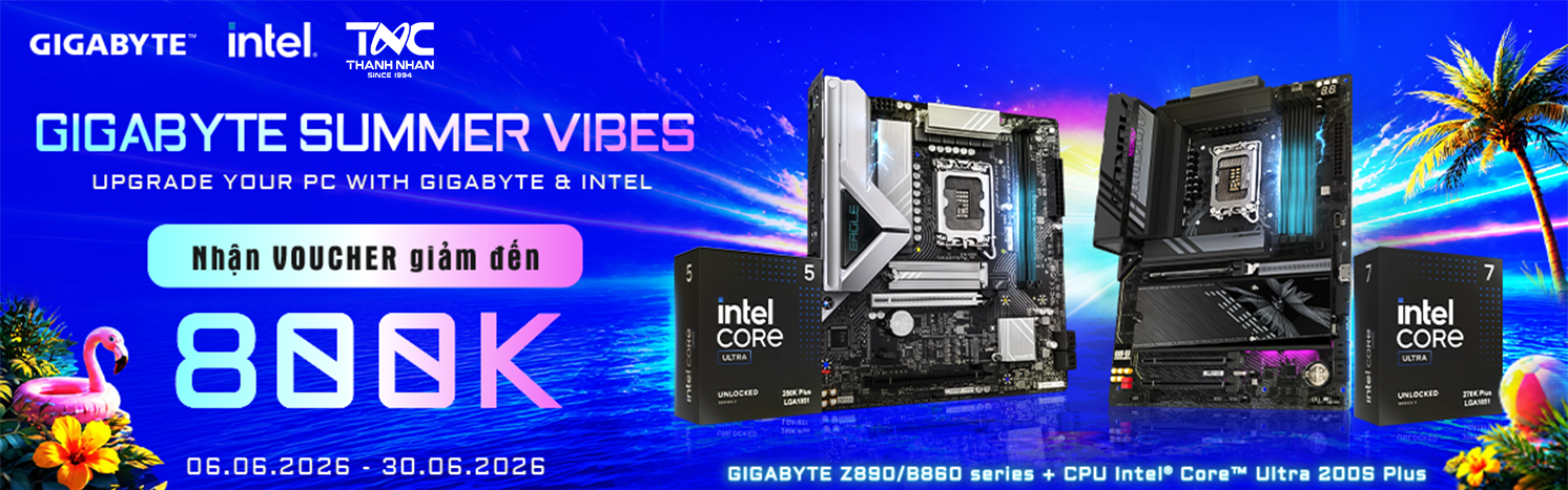 GIGABYTE SUMMER VIBES - UPGRADE YOUR PC WITH GIGABYTE x INTEL