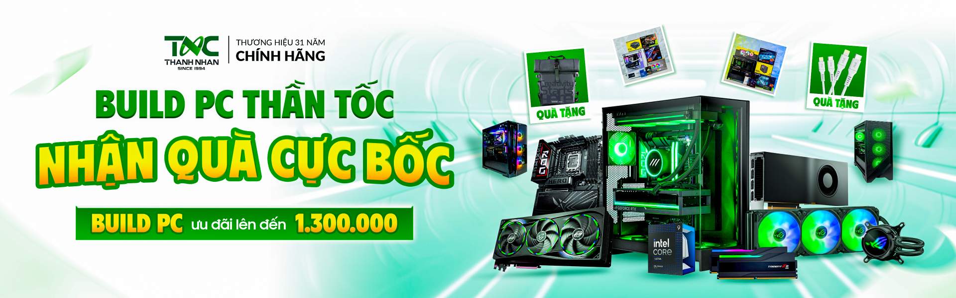 BUILD PC THẦN TỐC - NHẬN QUÀ CỰC BỐC