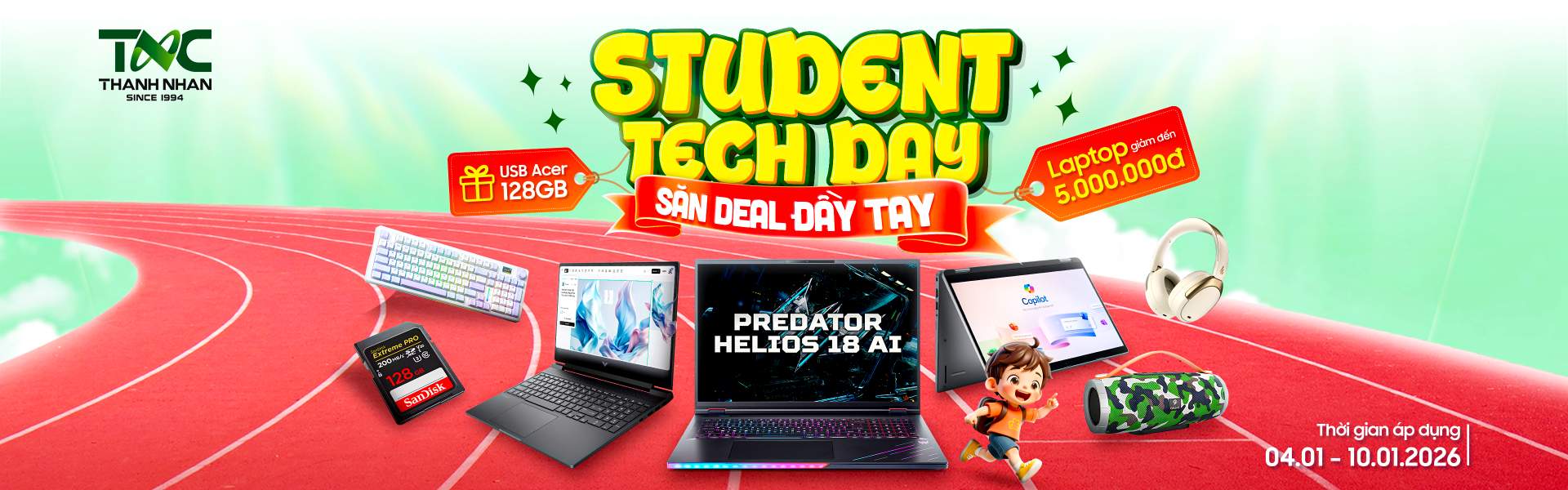 STUDENT TECH DAY - SĂN DEAL ĐẦY TAY