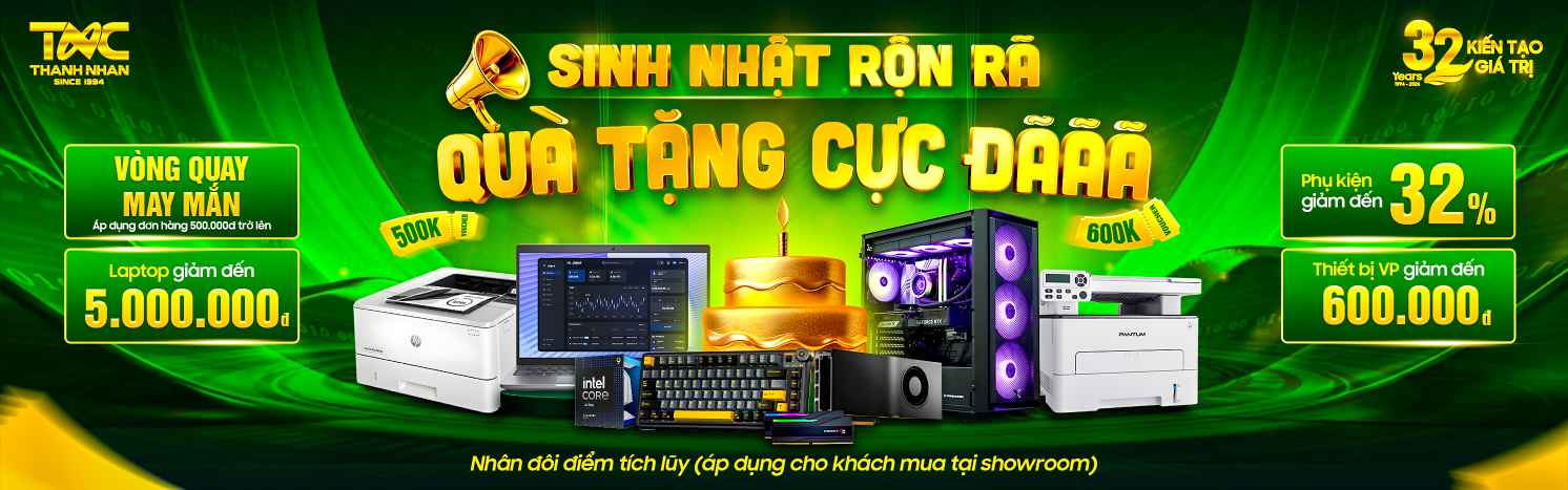 SINH NHẬT RỘN RÃ - QUÀ TẶNG CỰC ĐÃ