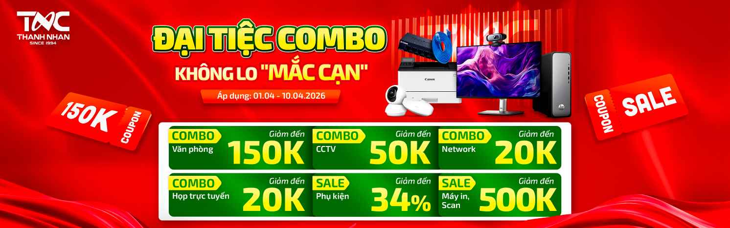 ĐẠI TIỆC COMBO – KHÔNG LO MẮC CẠN