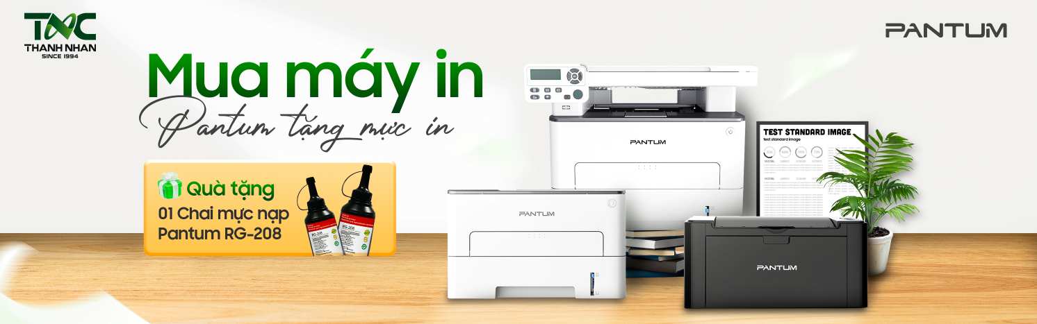 MUA MÁY IN PANTUM TẶNG MỰC IN