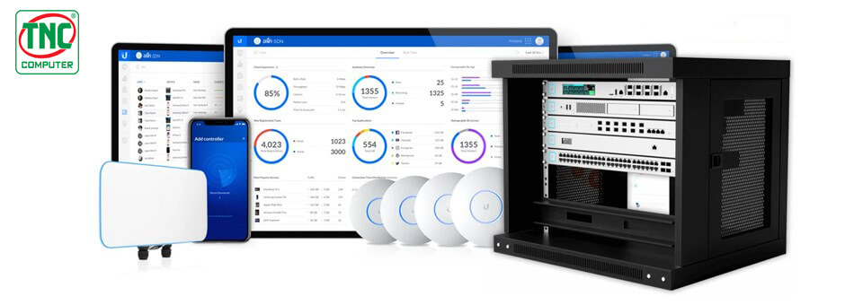 Access Point Unifi UAP-AC-HD hỗ trợ quản lý ứng dụng chuyên nghiệp