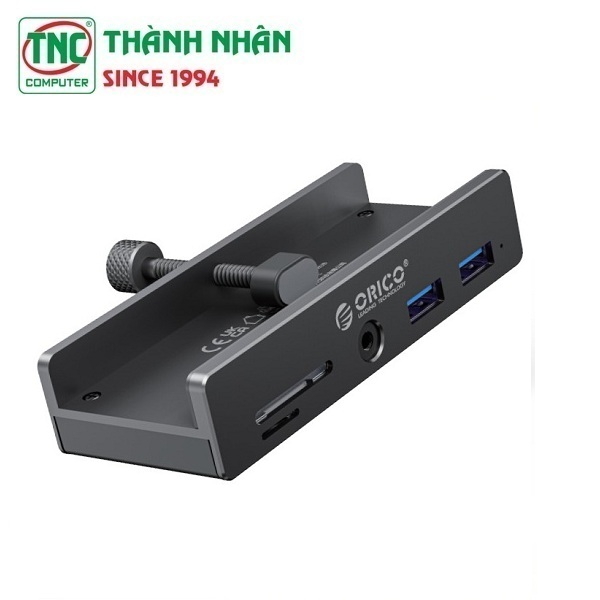 Bộ chia đa năng Type C 6 trong 1 Orico MH5PMM-10-BK-BP