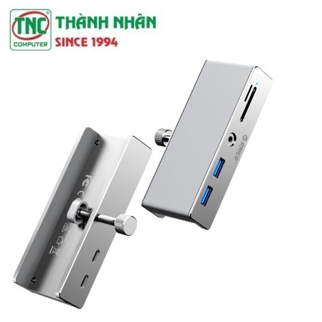 Bộ chia đa năng Type C 6 trong 1 Orico MH5PMM-10-SV-BP