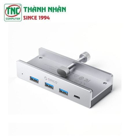 Bộ chia đa năng Type C 5 trong 1 Orico MH4PC-10-SV-BP