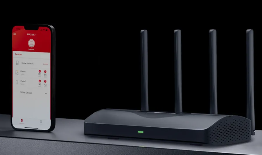 Bộ phát Wifi Mercusys MR27BE dễ dàng quản lý thông qua ứng dụng