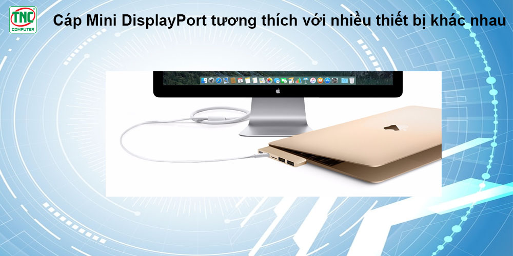 Cáp Mini DisplayPort 2m