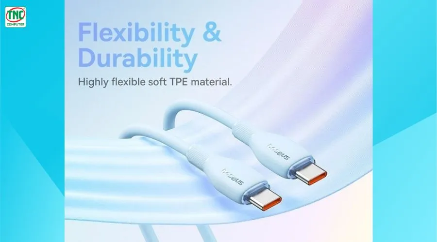 Cáp sạc nhanh Type-C to Type-C giá rẻ