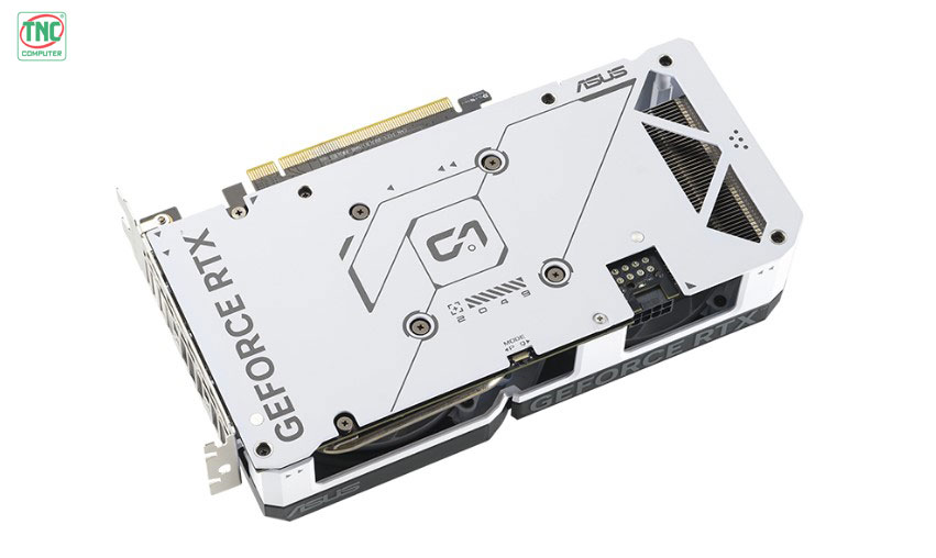 Card màn hình ASUS Dual GeForce RTX 4060 WHITE OC Edition 8GB sở hữu chất liệu chất lượng, bền bỉ