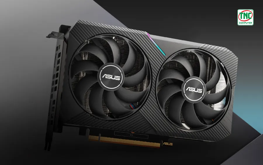 Card Màn Hình ASUS Dual Radeon RX 6500 XT V2 OC Edition 4GB GDDR6 có sức mạnh đồ họa vượt trội 
