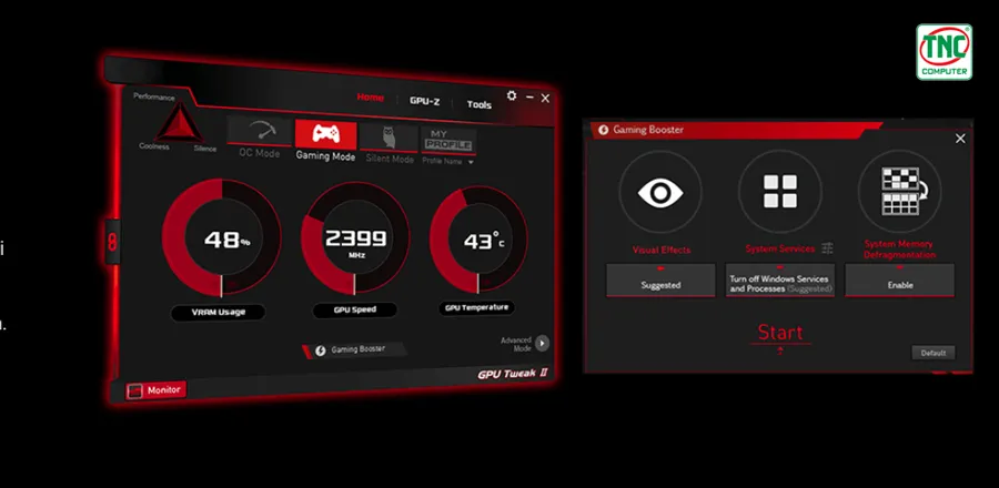 Card Màn Hình ASUS Dual Radeon RX 6500 XT V2 OC Edition 4GB GDDR6 tích hợp công nghệ tiên tiến