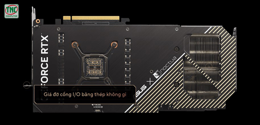 Card Màn Hình ASUS GeForce RTX 4080 SUPER 16GB GDDR6X Noctua OC Edition được làm bằng chất liệu cao cấp, an toàn