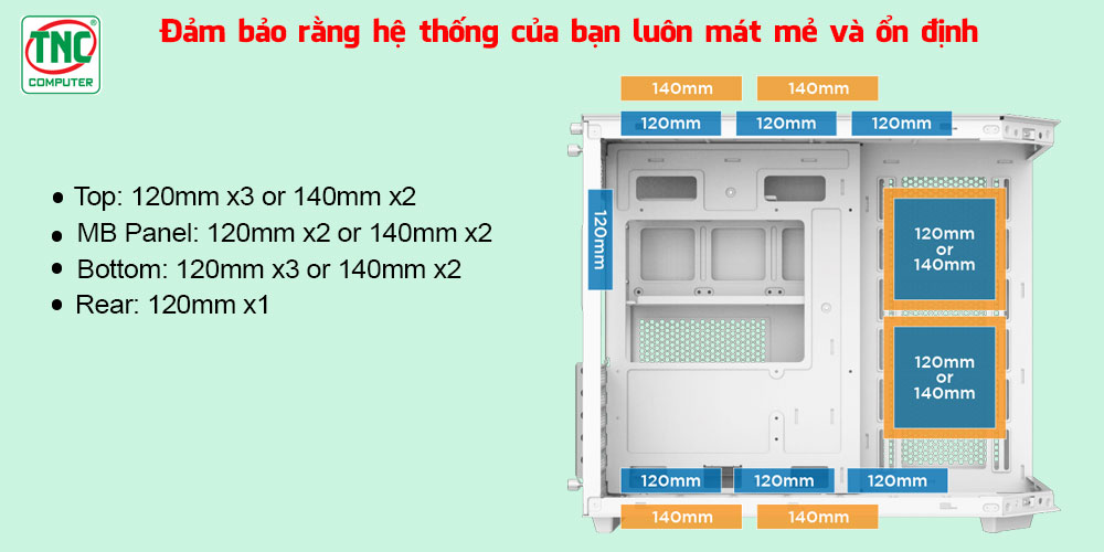 Vỏ case Xigmatek CUBI M ARTIC