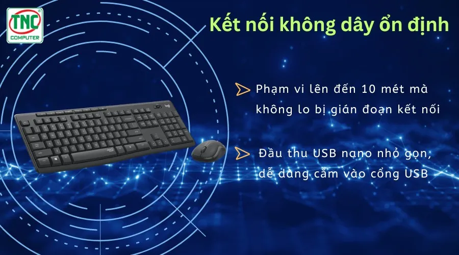bàn phím silent logitech