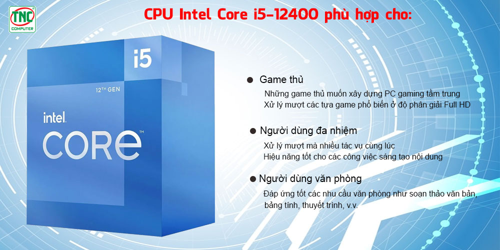 CPU 12400