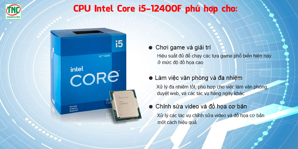 CPU 12400F