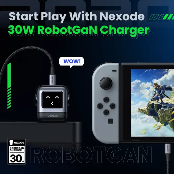 Củ sạc nhanh Robot GaN Nexode RG 30W