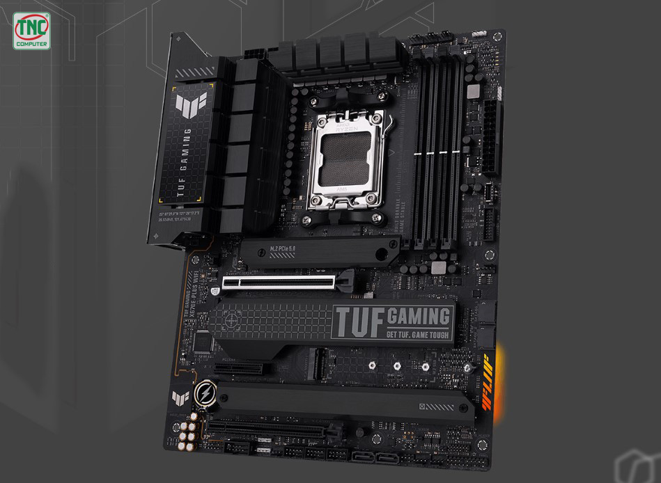 Mainboard Asus TUF GAMING X670E-PLUS WIFI (4 x DDR5/ 192 GB/ AMD AM5/ Micro ATX)	