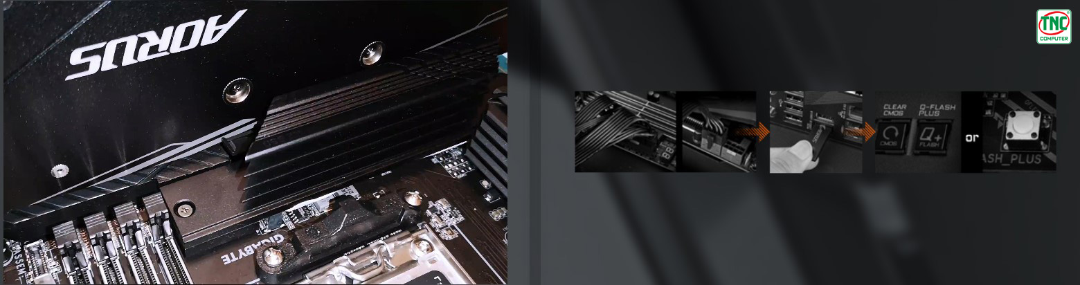 Mainboard Gigabyte B760M D3HP DDR4 có tính năng thân thiện với người dùng
