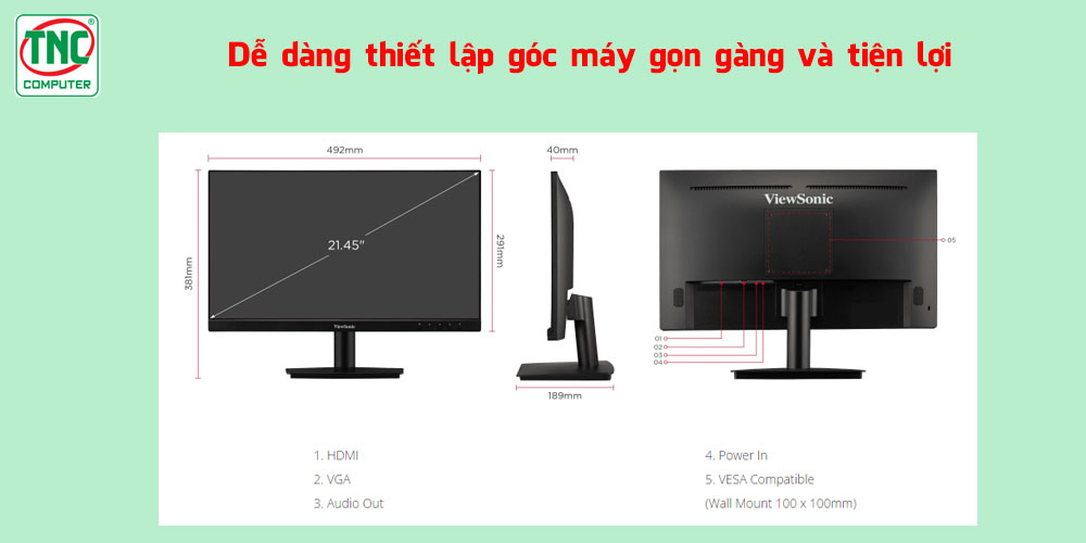 Màn hình LCD Viewsonic VA2209-H