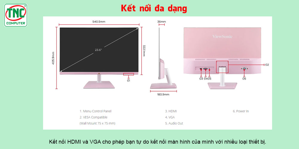 Màn hình 100Hz Viewsonic