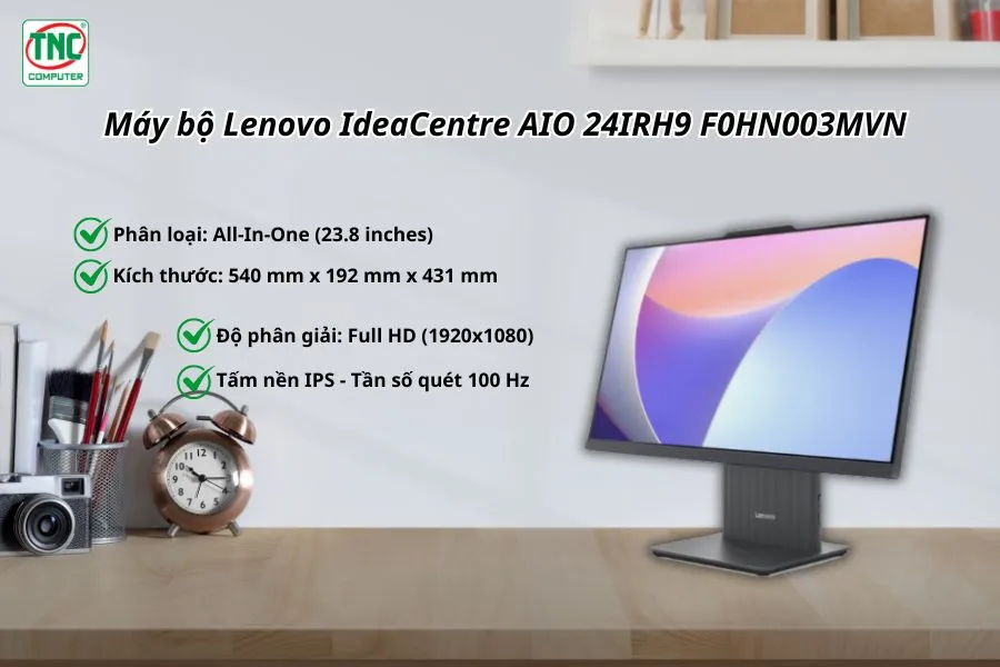 Máy bộ Lenovo IdeaCentre AIO 24IRH9 F0HN003MVN 
