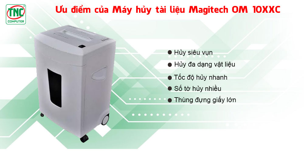 Máy hủy tài liệu Magitech OM-10XXC