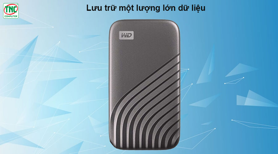 Ổ cứng SSD 500GB WD My PassPort WDBAGF5000AGY-WESN (Xám)