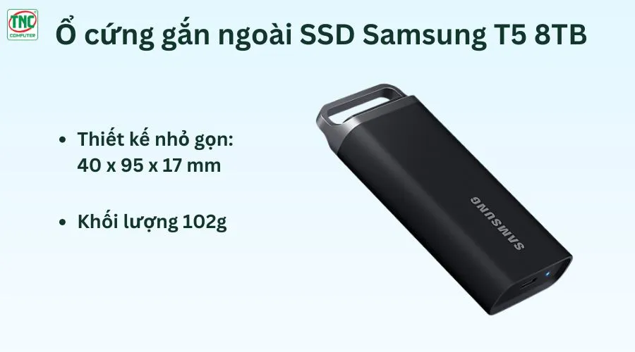 Ổ cứng gắn ngoài SSD Samsung chính hãng