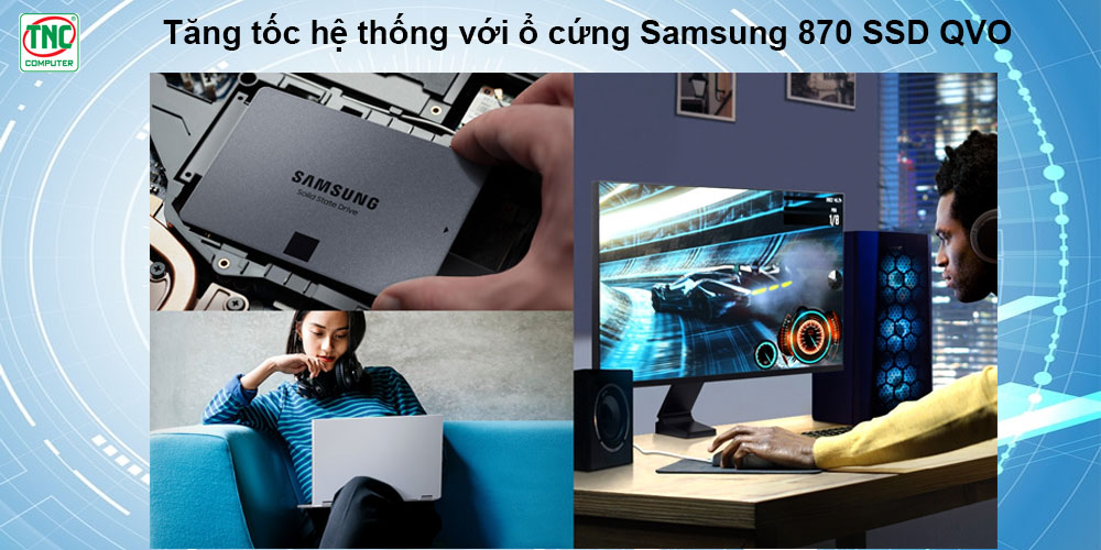 Ổ cứng SSD Samsung 870 QVO 1TB