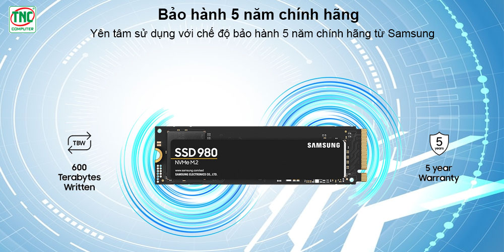 Ổ cứng SSD Samsung 980 1TB MZ-V8V1T0BW