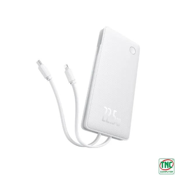 Sạc dự phòng Baseus Airpow Lite 10000mAh 22.5W White