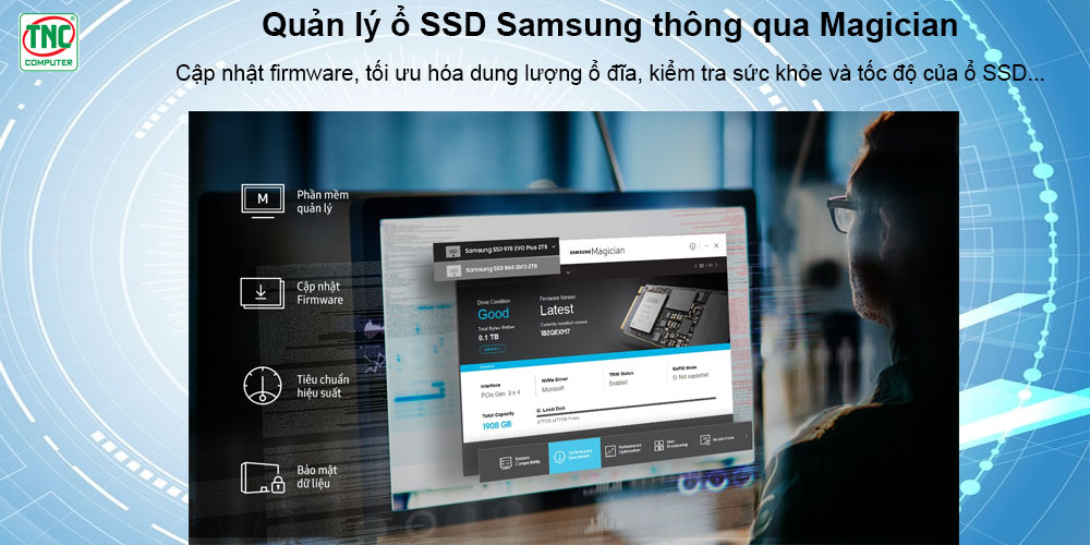Ổ cứng SSD tốc độ cao Samsung 970 EVO PLUS