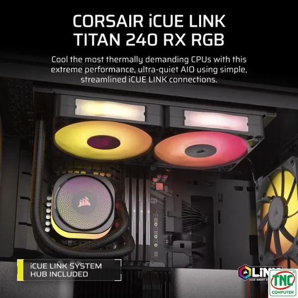 Tản nước iCUE LINK TITAN 240