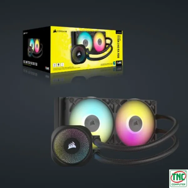 Tản nhiệt nước 2 Fan iCUE LINK TITAN 240 CW-9061016-WW