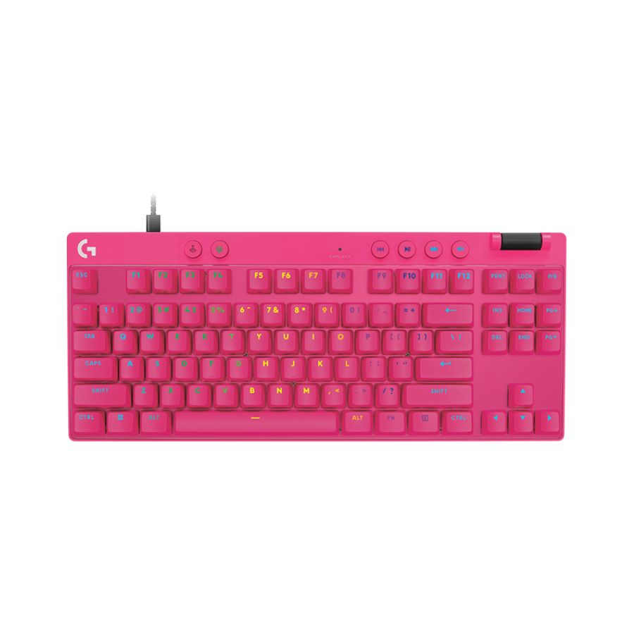 Bàn phím cơ có dây Logitech Pro X TKL Rapid