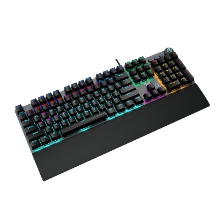 Bàn phím cơ Gaming có dây AULA F2058 Black Red Switch