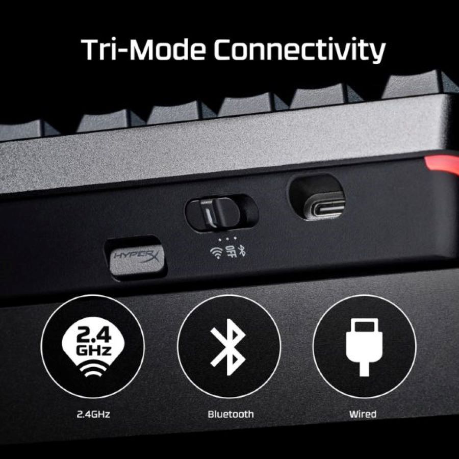 Bàn phím Gaming không dây HP HyperX Alloy Rise 75 91Y91AA