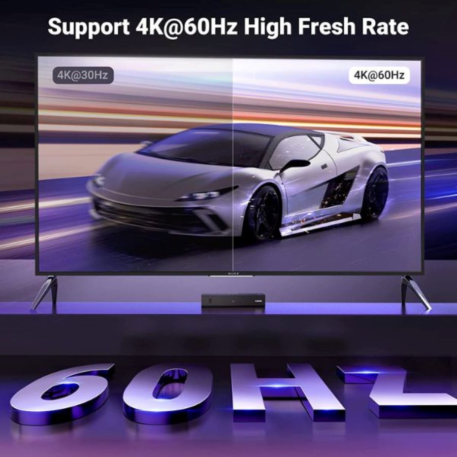 Bộ gộp HDMI 2.0 3 vào 1 ra Ugreen 15376 CM568