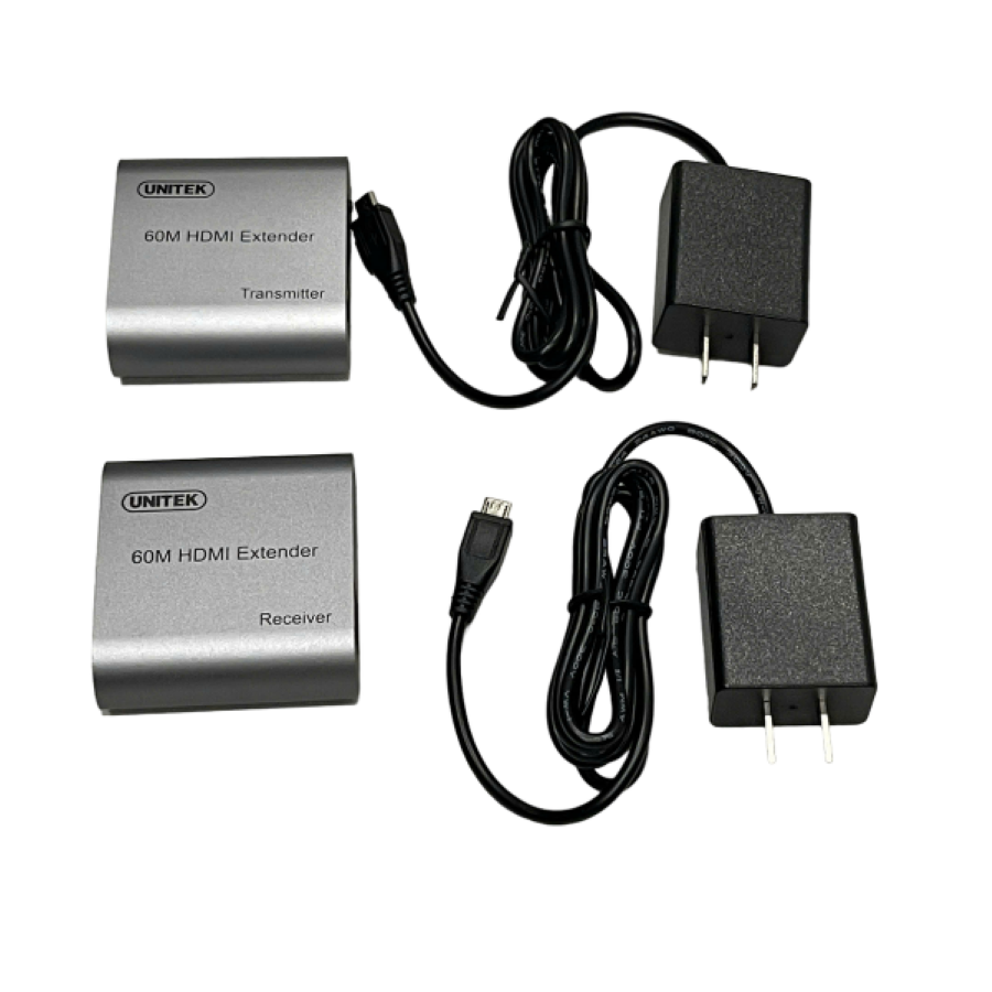 Bộ nối dài HDMI sang LAN 60m HD Extender UNITEK V178A