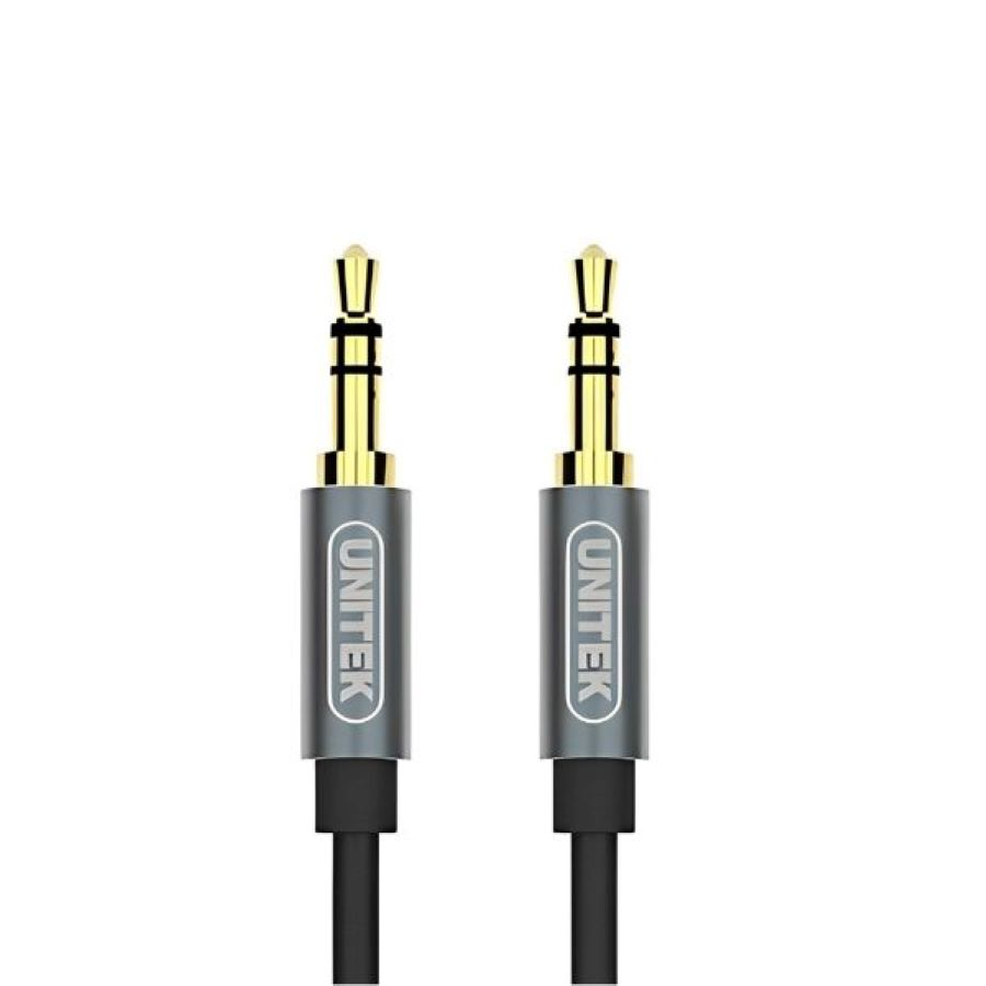 Cáp âm thanh 3.5mm AUX 1m Male to Male Unitek Y-C926ABK