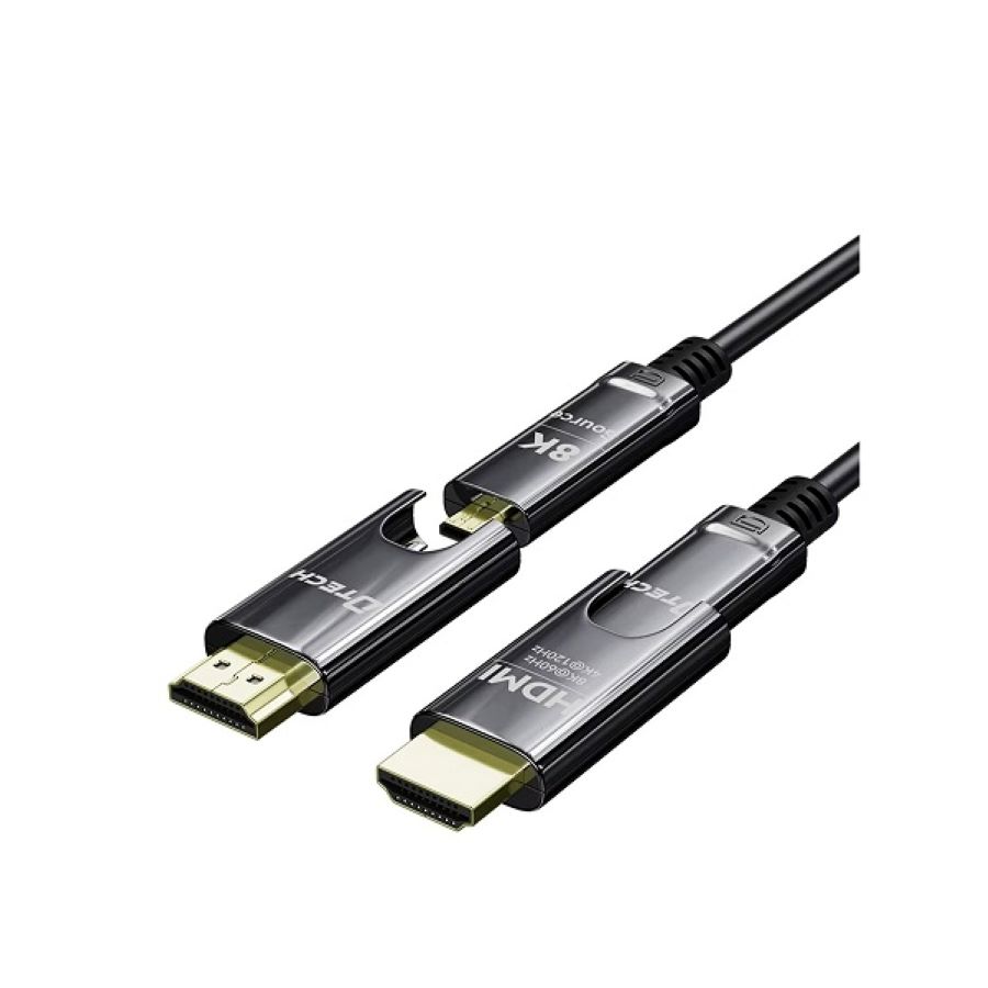 Cáp quang HDMI 2.1/Micro HDMI D-A DTECH dài 5m DT-HF3005