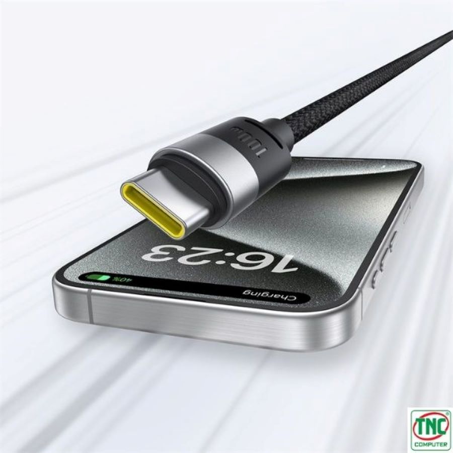 Cáp sạc đa năng 3 in 1 Baseus StarSpeed 100W dài 1.5m Cluster Black P10319900111-02